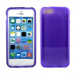 iPhone 5C TPU Gel Case (Purple)